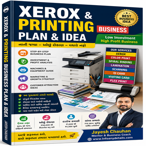 Xerox & Printing Business Plan and Idea Book